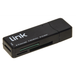 CARD READER ESTERNO USB 3.0 BK LINK MICRODSD/SD/MMC/MS/MSPRO/MSDUAL